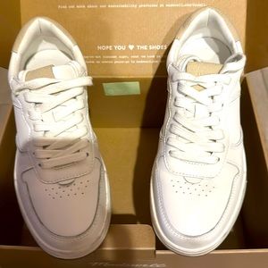 Madewell court now -top sneakers 7.5